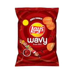 LAYS WAVY TEXAS BBQ 18 GM Default Title - MamasJan Grocery