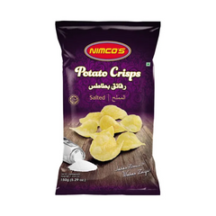 NIMCOS POTATO CRISPS SALTED 150 GM Default Title - MamasJan Grocery