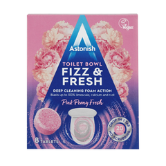ASTONISH FIZZ AND FRESH PINK PEONY TABLETS 8S 200GM Default Title - MamasJan Grocery Nonfood
