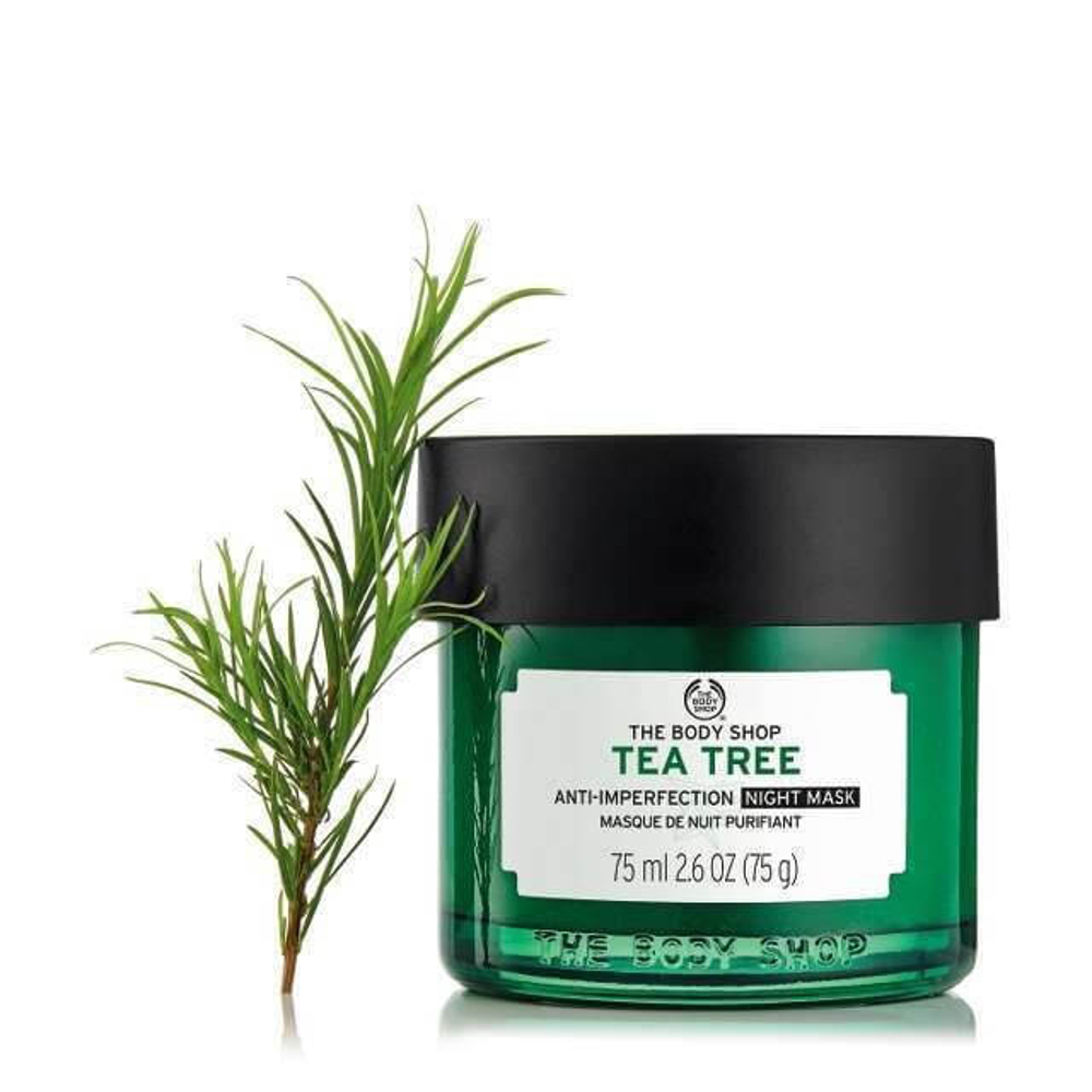 BODY SHOP TEA TREE NIGHT MASK 75 ML Default Title - MamasJan Makeup