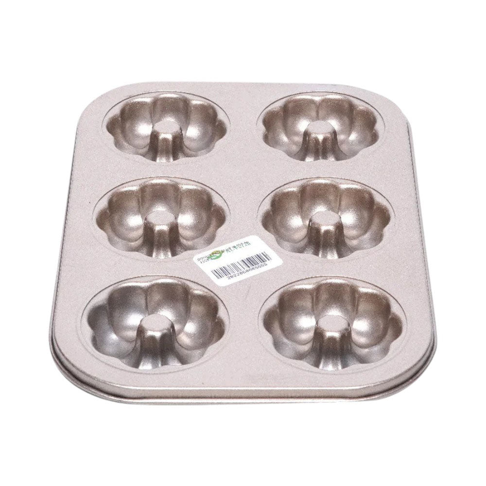 DONUT PAN 6CUP IR S59-60 1153-2 Default Title - MamasJan Crockery