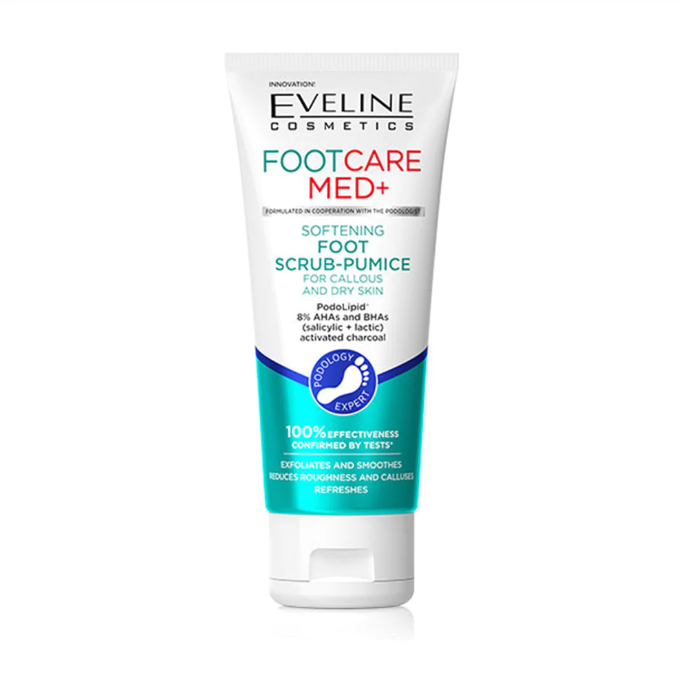 EVELINE FOOTCARE MED+ FOOT SCRUB-PUMICE 100ML Default Title - MamasJan skincare