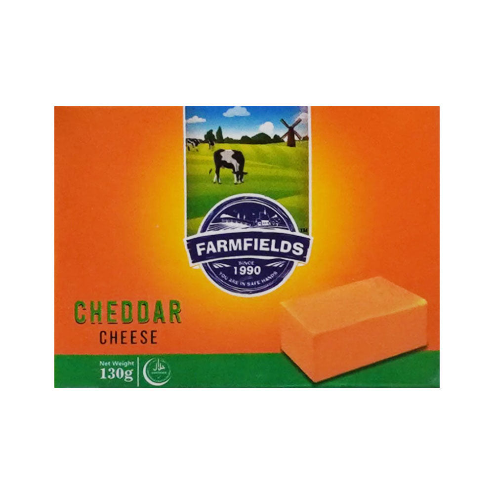 FF CHEDDAR CHEESE BLOCK 130GM Default Title - MamasJan Grocery