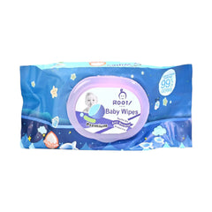 ROOTS PREMIUN BABY WIPES JUMBO PACK Default Title - MamasJan Grocery Nonfood