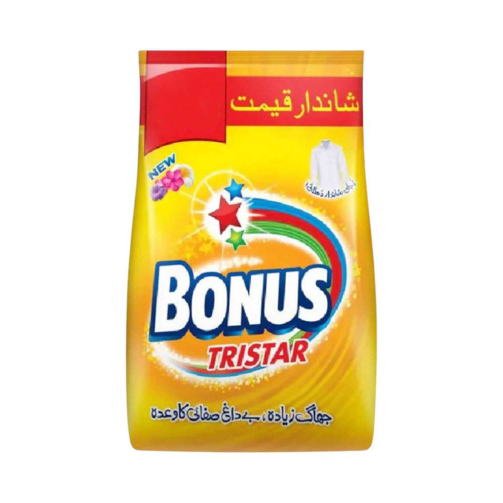 BONUS WASHING POWDER TRISTAR POUCH 240 GM Default Title - MamasJan Grocery Nonfood