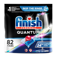 FINISH POWER BALL QUANTUM CLEAN & SHINE TABS 25S 312.5 GM Default Title - MamasJan Grocery Nonfood