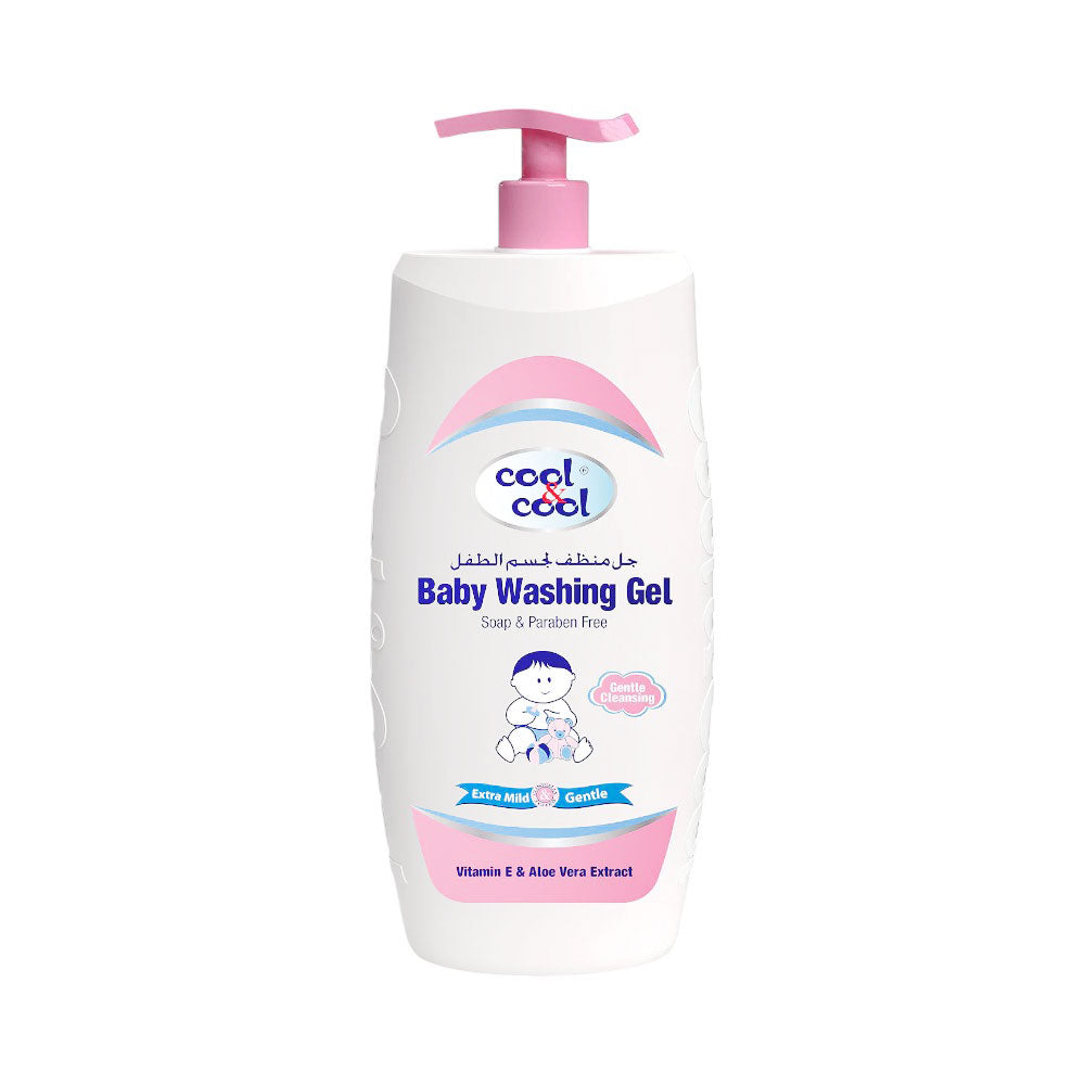 COOL & COOL BABY WASHING GEL 500ML Default Title - MamasJan Grocery Nonfood