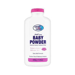 COOL & COOL BABY POWDER NON STERILIZED 200GM Default Title - MamasJan Grocery Nonfood
