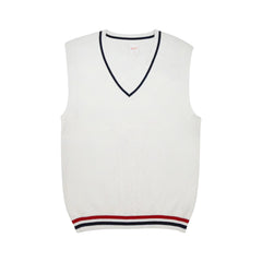 BOYS S/L V-NECK SWEATER MW-22 7-8 YEAR CHI S922502 Default Title - MamasJan KidsWear
