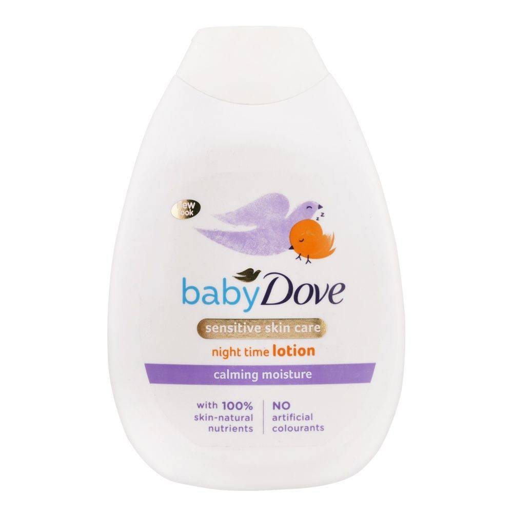 DOVE BABY NIGHT TIME LOTION CLAMING MOISTURE SENSITIVE 400 M Default Title - MamasJan Grocery Nonfood