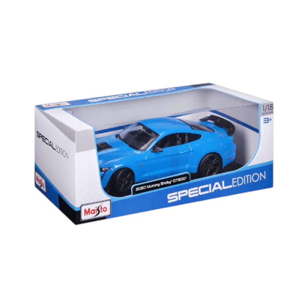 31452BU 118 MUSTANG SHELBY GT500 BLU Default Title - MamasJan Toys