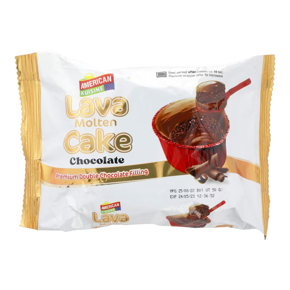 AMERICAN KUISINE LAVA MOLTEN CAKE CHOCOLATE 50 GM Default Title - MamasJan Grocery