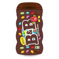 B & B BUNTY & BEANS BROWN CHOCOLATE 36 GM Default Title - MamasJan Grocery