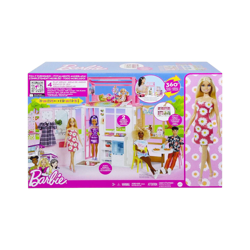 HCD48 BRB HOUSE W-DOLL Default Title - MamasJan Toys