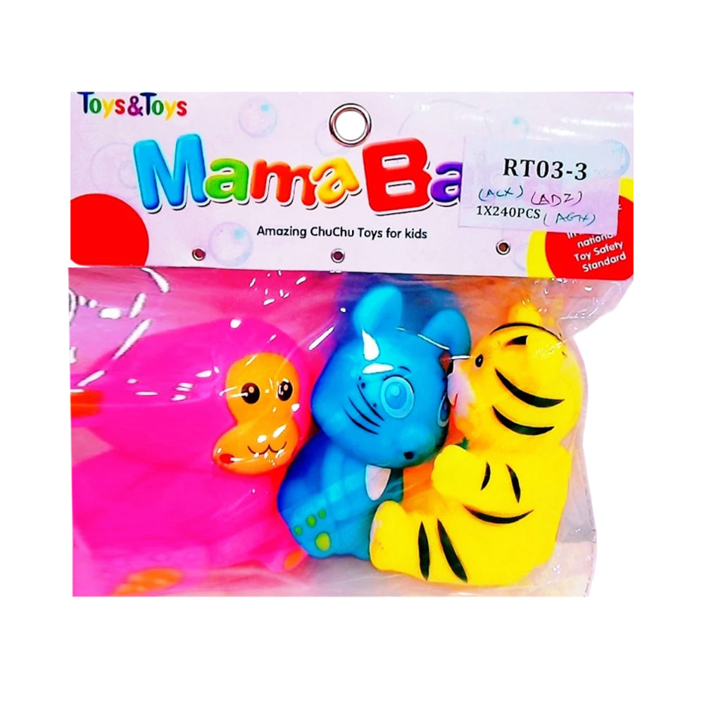 RT03-3 3PCS ANIMAL CHUCHU Default Title - MamasJan Toys