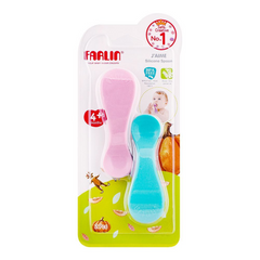 FARLIN SILICONE SPOON 4M+ AH-10009 Default Title - MamasJan Grocery Nonfood
