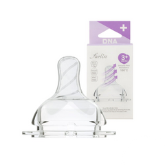 FARLIN NIPPLE DNA SILICONE 3M+ 2PC AC-22007 + Default Title - MamasJan Grocery Nonfood