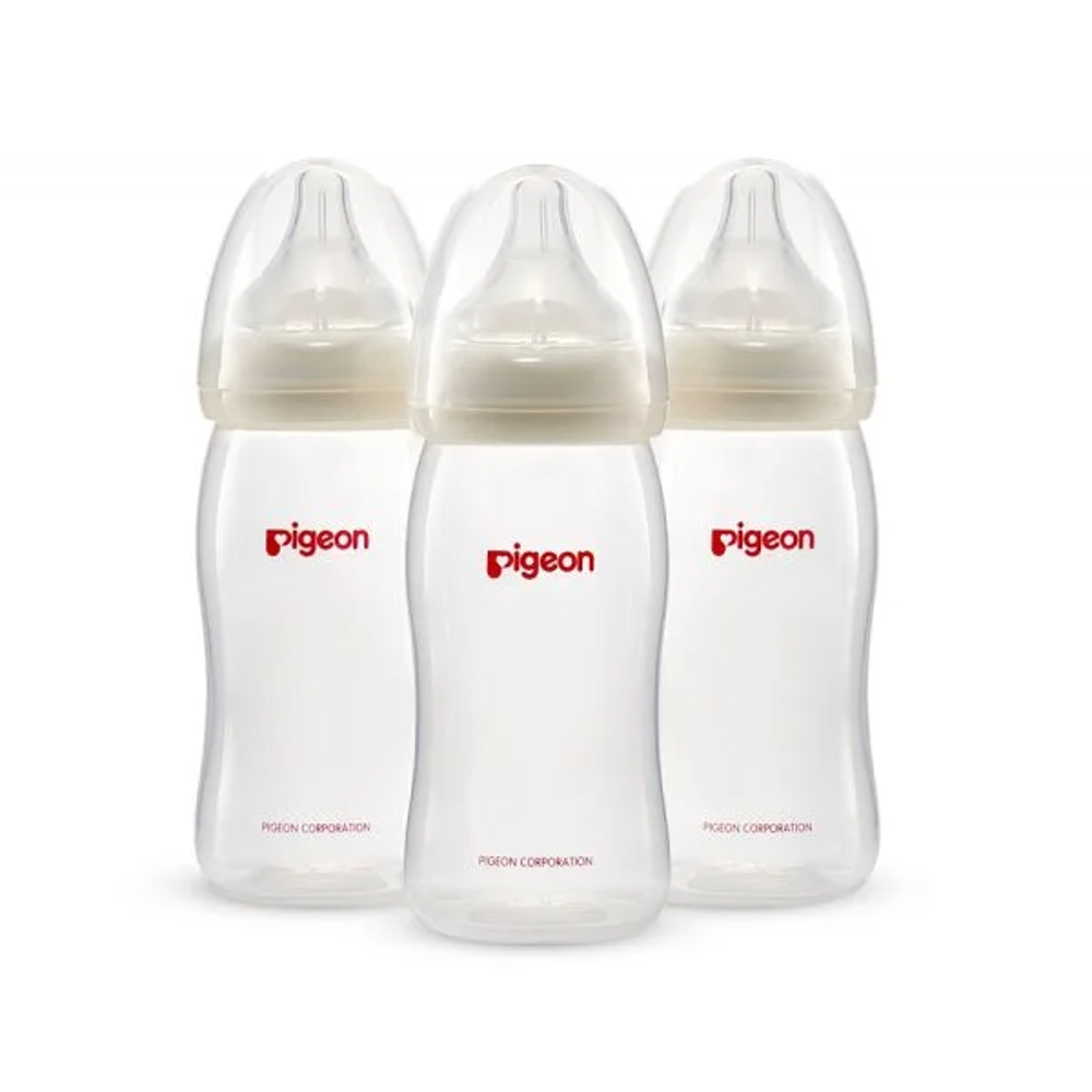 PIGEON FEEDING BOTTLE SOFT TOUCH 3M+ 300 ML 79451 Default Title - MamasJan Grocery Nonfood