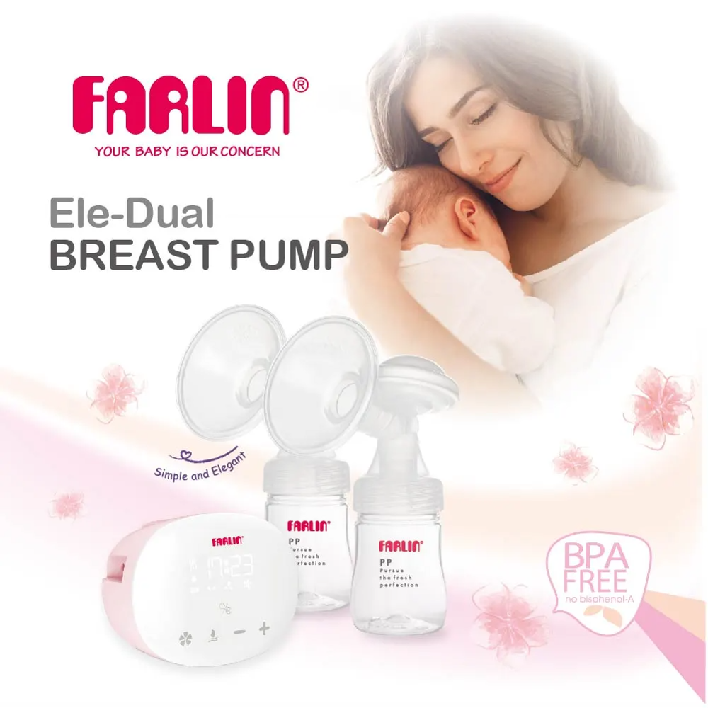 FARLIN SMART BREST PUMP DOUBLE WN AA-12018 Default Title - MamasJan Grocery Nonfood