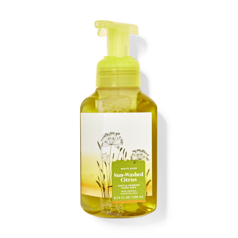 BBW SUN WASHED CITRUS HAND WASHES GENTLE FOAMING 259 ML Default Title - MamasJan Makeup