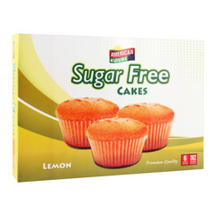 AMERICAN KUISINE LEMON SUGAR FREE CUP CAKE 100GM Default Title - MamasJan Grocery