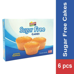 AMERICAN KUISINE MILK & VANILLA SUGAR FREE CUP CAKE 100GM Default Title - MamasJan Grocery