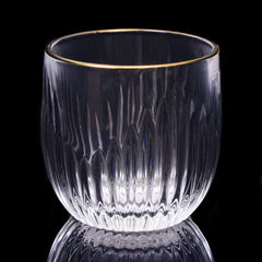 GLASS HONGLI IR GOLDEN G77109 (Pack 6) Default Title - MamasJan Crockery