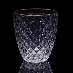 GLASS HONGLI IR GOLDEN G611FL (Pack 6) Default Title - MamasJan Crockery