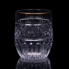 GLASS HONGLI IR GOLDEN G72410 (Pack 6) Default Title - MamasJan Crockery