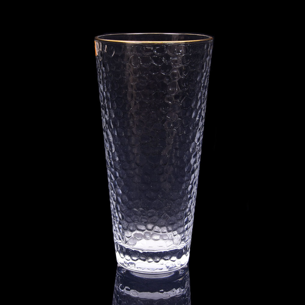 GLASS HONGLI IR GOLDEN G614PR-2 (Pack 6) Default Title - MamasJan Crockery