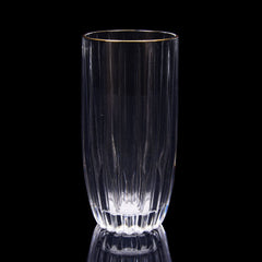 GLASS HONGLI IR GOLDEN G76412 (Pack 6) Default Title - MamasJan Crockery