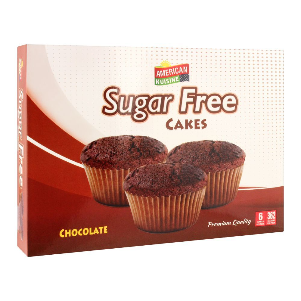 AMERICAN KUISINE SUGAR FREE CHOCOLATE CAKES 6PCS Default Title - MamasJan Grocery