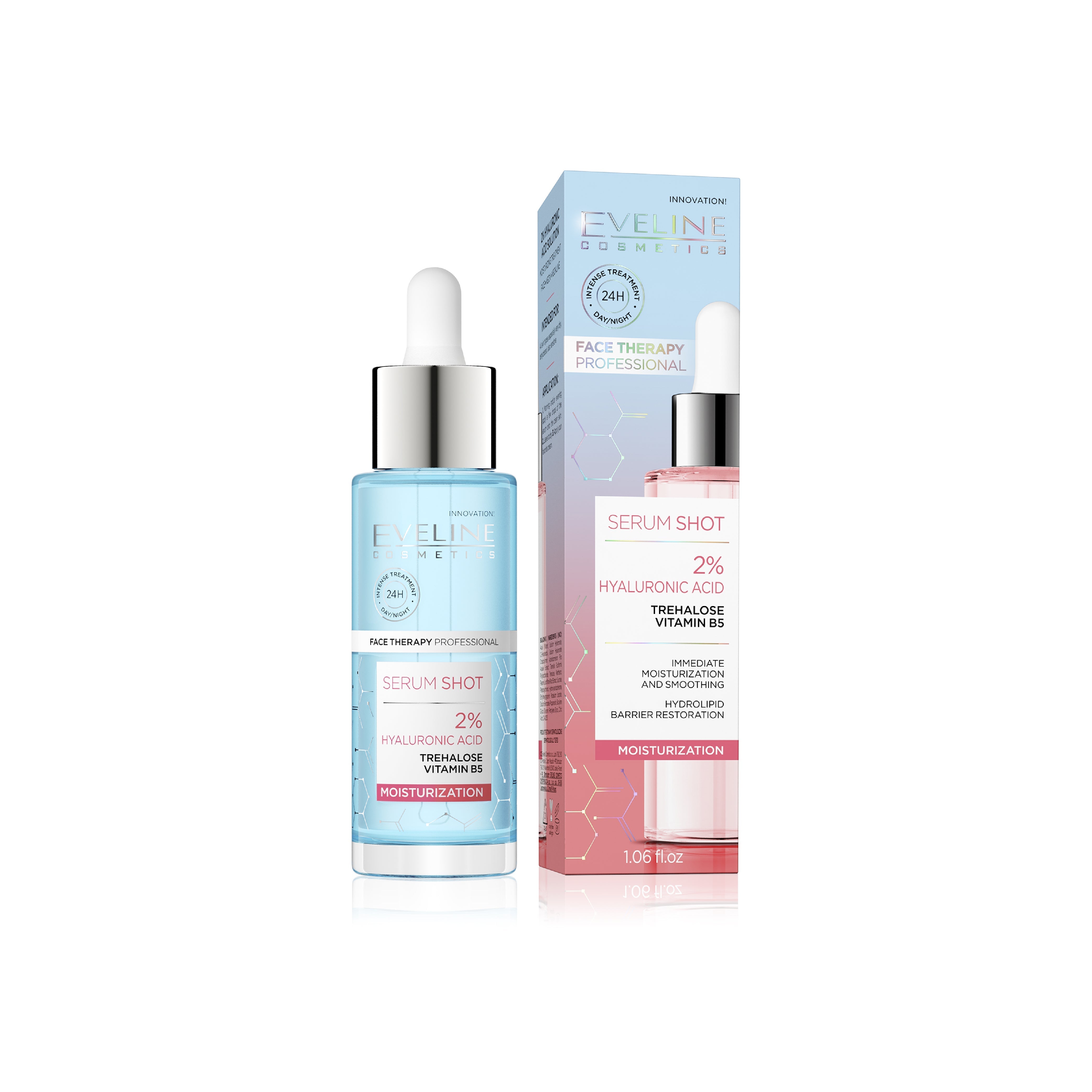 EVELINE SERUM SHOT 2% HYALURONIC ACID 30ML Default Title - MamasJan skincare