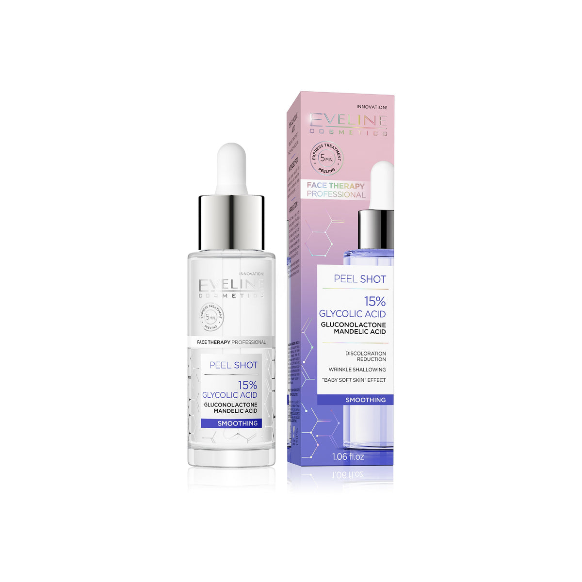 EVELINE SERUM SHOT 15% GLYCOLIC ACID 30ML Default Title - MamasJan skincare