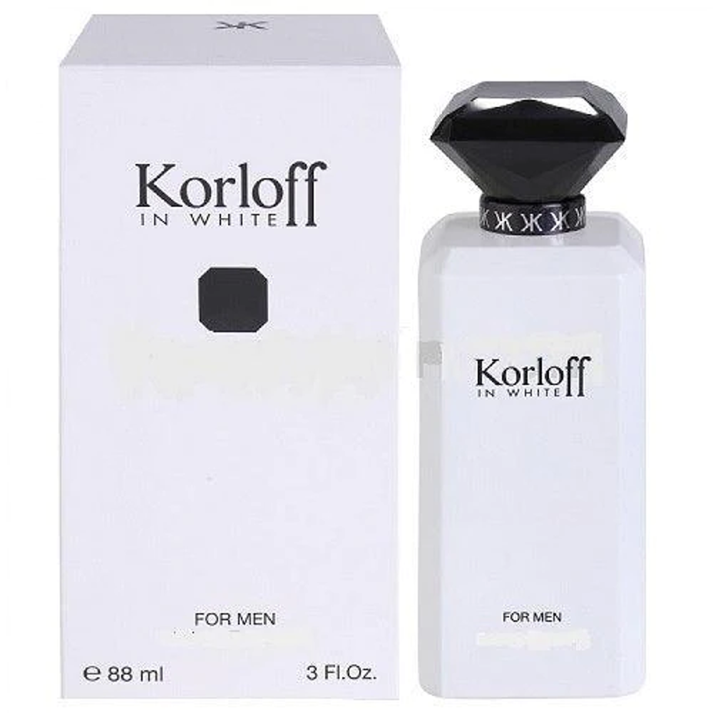 KORLOFF PARIS IN WHITE FOR MEN EDT 88ML Default Title - MamasJan s