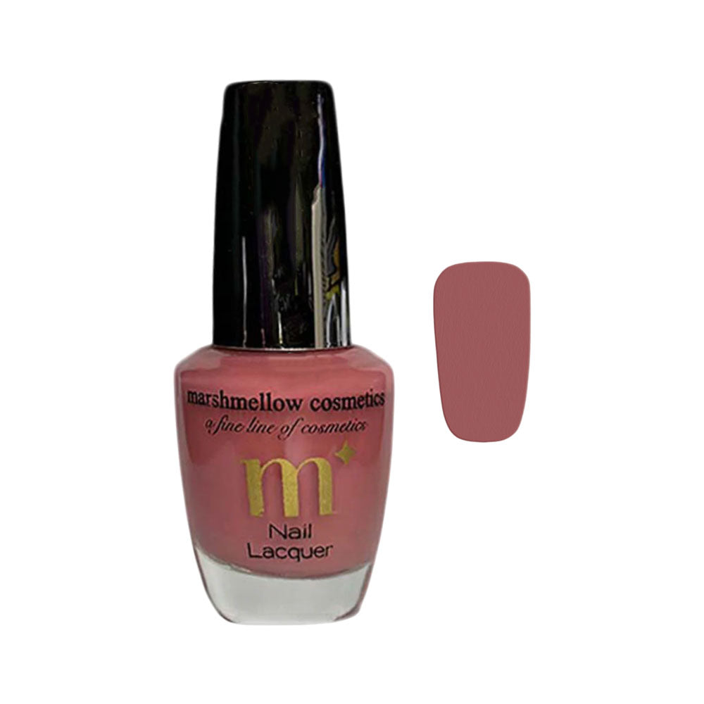 MARSHMALLOW NAIL LACQUER PALE PINK 15ML Default Title - MamasJan Makeup