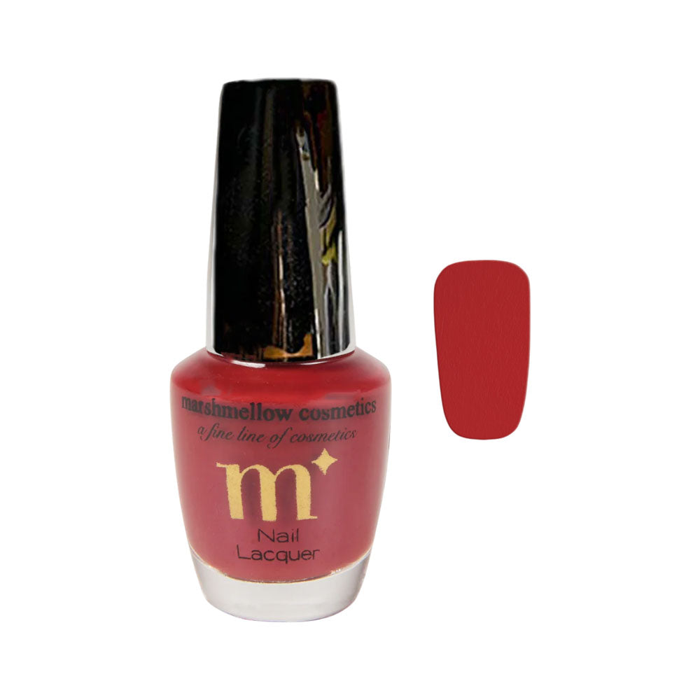 MARSHMALLOW NAIL LACQUER BURNT BROWN 15ML Default Title - MamasJan Makeup