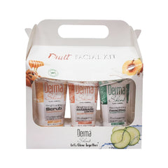 DERMA SHINE FRUIT FACIAL KIT 70GM*6TUBES Default Title - MamasJan skincare