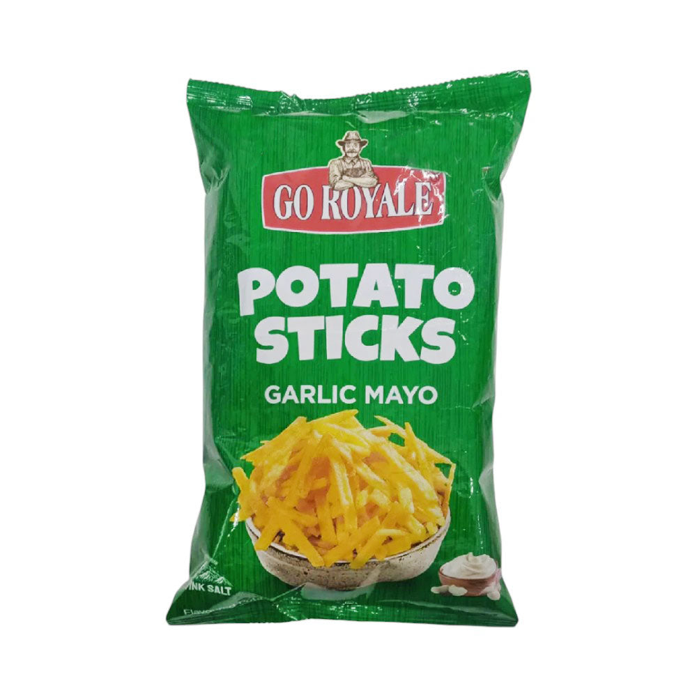 GO ROYALE POTATO STICKS GARLIC MAYO 120 GM Default Title - MamasJan Grocery