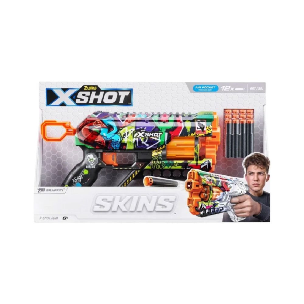 36561G ZURU X SHOT GRAFFITI DART GUN D Default Title - MamasJan Toys