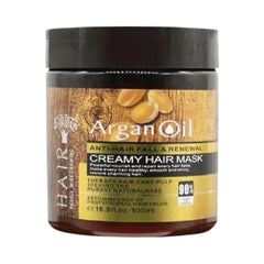 ARGAN OIL HAIR MASK ANTI-HAIR FALL & RENEWAL 500 ML Default Title - MamasJan s