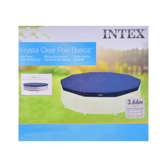 28031 INTEX KRYSTAL CLEAR POOL COVER 12FT A.I Default Title - MamasJan Toys