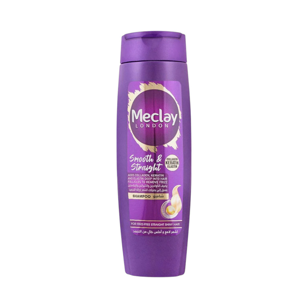 MECLAY LONDON SHAMPOO SMOOTH & STRAIGHT 360ML Default Title - MamasJan Grocery Nonfood