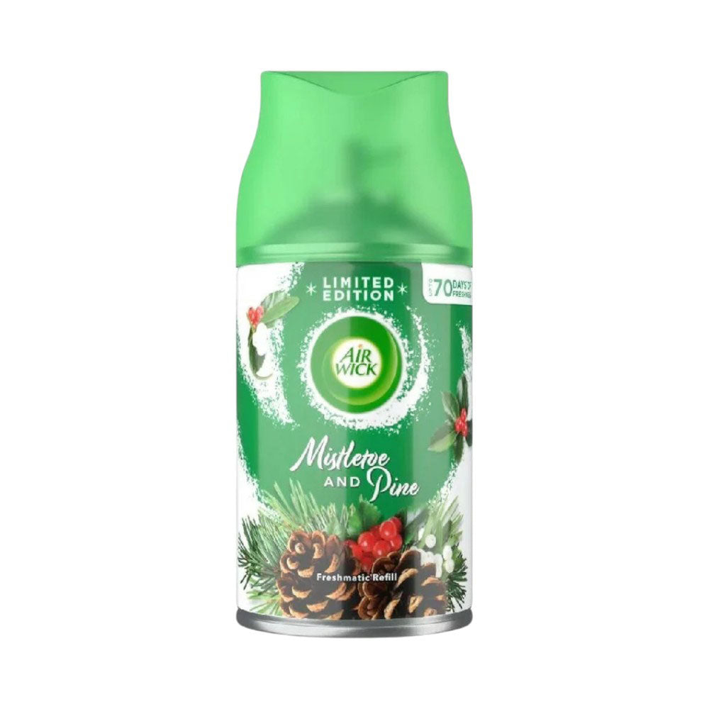 AIR WICK AIR FRESHNER MISTLETUE AND PINE 250 ML Default Title - MamasJan Grocery Nonfood