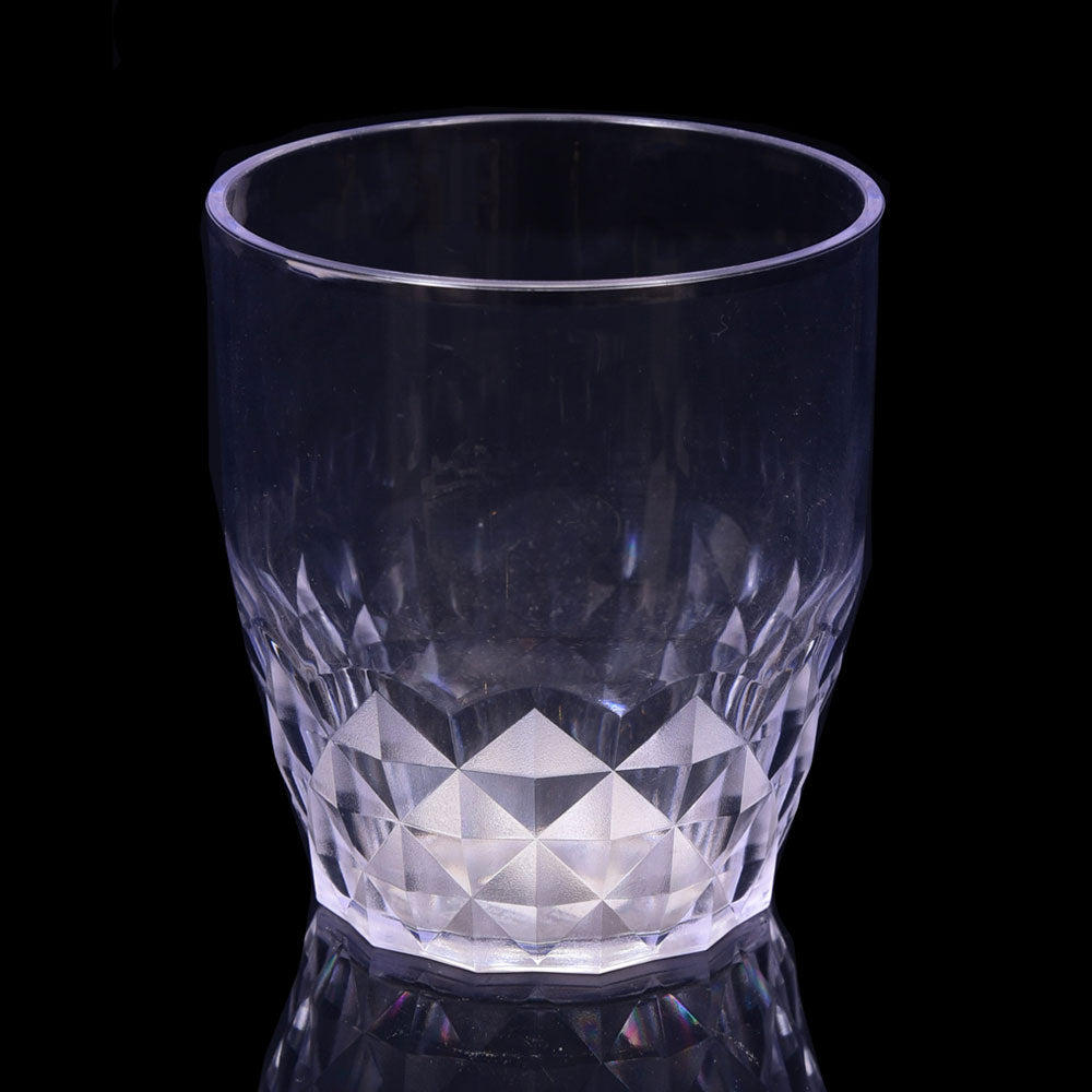 GLASS ACRYLIC FROSTED DIAMOND AC129 (Pack 6) Default Title - MamasJan Crockery