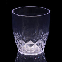 GLASS ACRYLIC FROSTED DIAMOND AC129 (Pack 6) Default Title - MamasJan Crockery