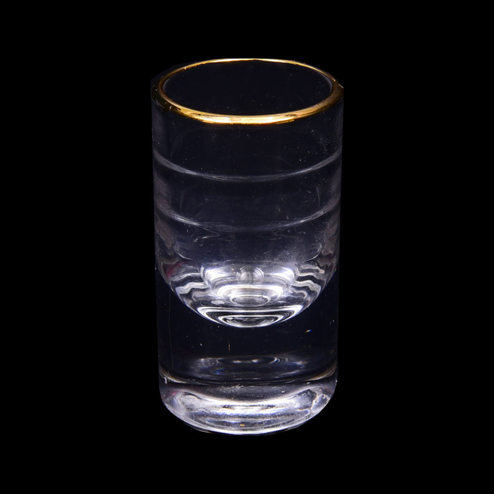 GLASS HONGLI IR SHORT GOLDEN G102T (Pack 6) Default Title - MamasJan Crockery