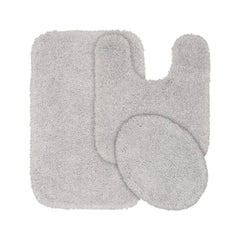 BATH MAT 3PC SET 50X80 IR B-390-429 Default Title - MamasJan Household