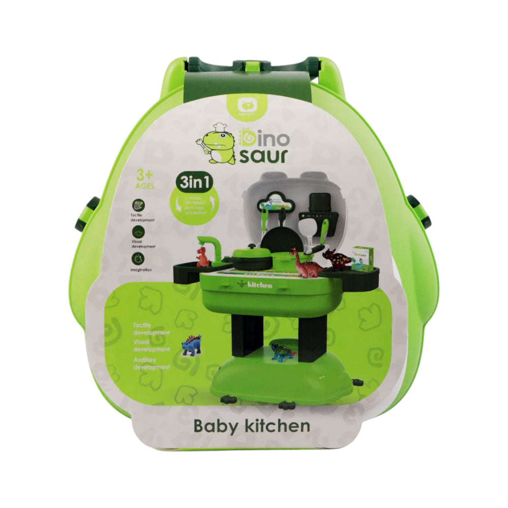 58006 DINOSAUR KITCHEN SET 3IN1 IR Default Title - MamasJan Toys