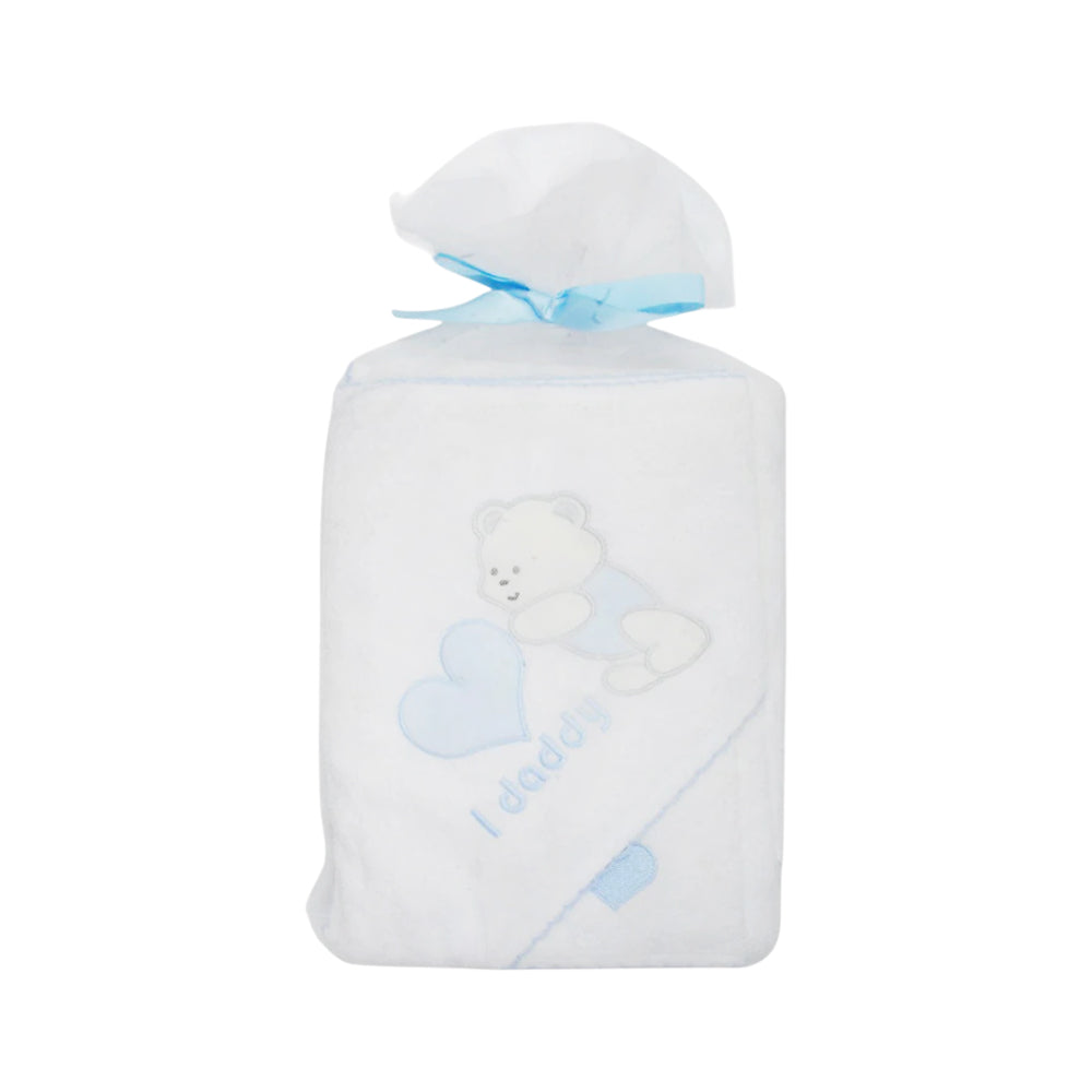 BABY BATH TOWEL HOODED MDW-23 CHI CLTW043-B Default Title - MamasJan KidsWear